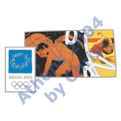 #03-006-006 5000pcs wrestling ancient new athens 2004