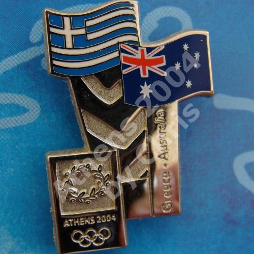 #04-150-010 Australia participating country athens 2004 3000pcs