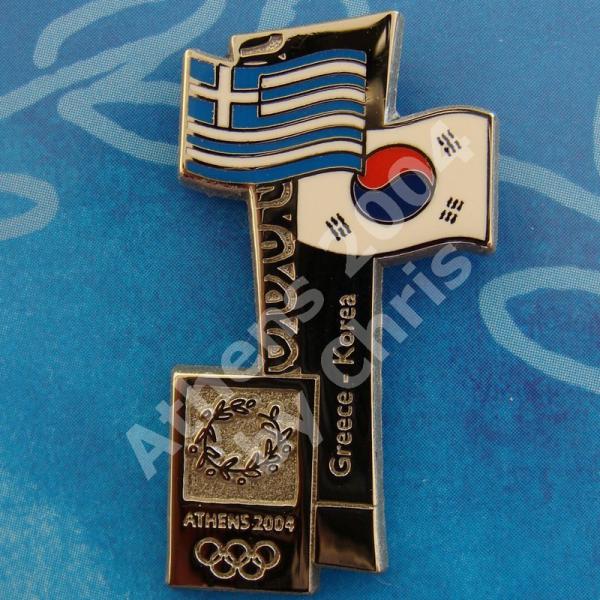 #04-150-098 Korea participating country athens 2004 1500pcs