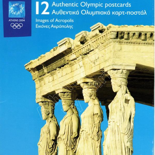 12 Images of Acropolis olympic postcards series G