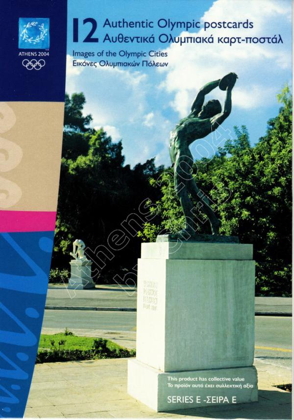 12 Olympic Postcards images of olympic cities series E (2)