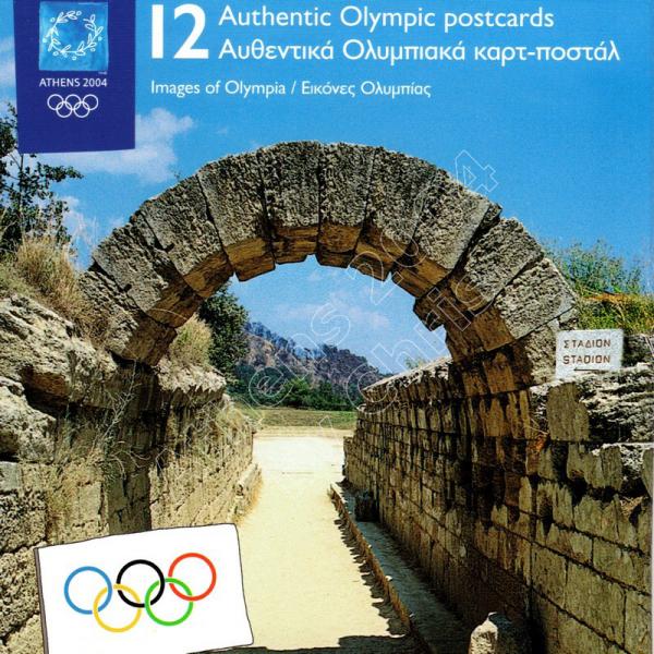 12 images of Olympia Olympic Postcards Series F