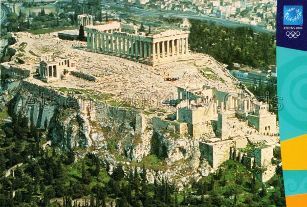 Acropolis postcard series d-4