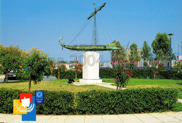 Volos reconstruction of the ship of Jason leader of the Argonauts